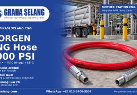 MORGEN CNG Hose 5000 PSI: Spesifikasi untuk Pengisian dan Distribusi CNG