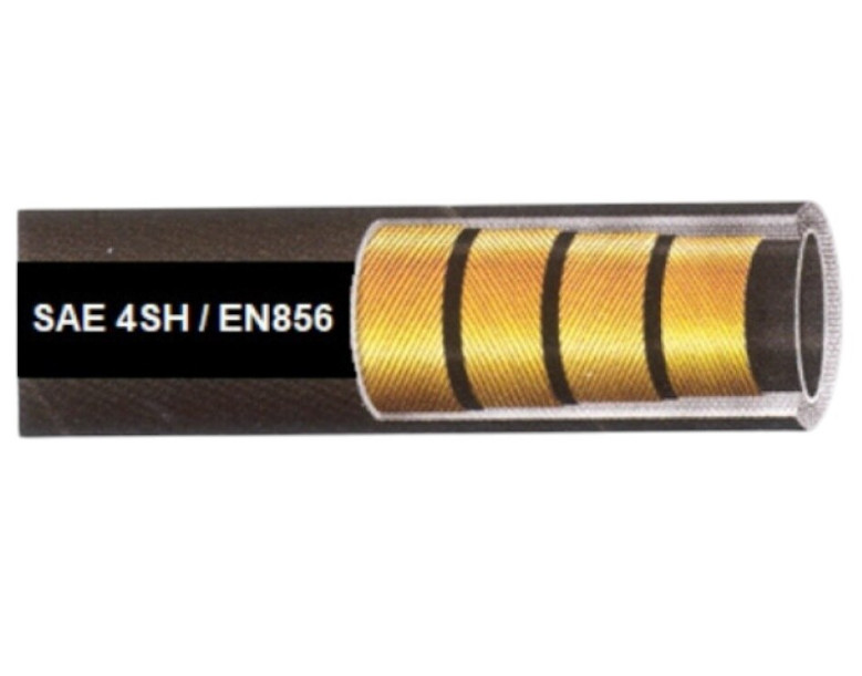 Sunflex 4SP / 4SH Hydraulic Hose – Selang Hidrolik Tekanan Ekstra Tinggi untuk Aplikasi Industri Berat