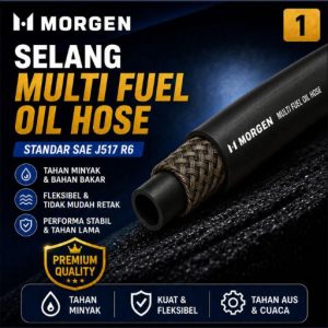 Morgen SAE J517 R6 Multi Fuel Oil Hose - Hydraulic Hose