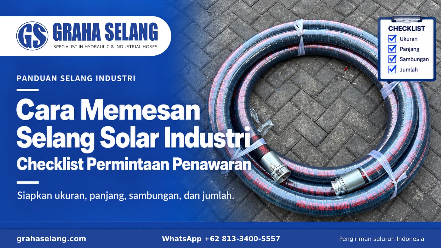 Cara Memesan Selang Solar Industri: Checklist Permintaan Penawaran
