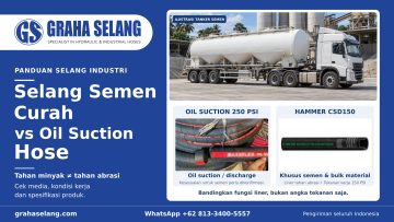Selang Semen Curah: Bolehkah Menggunakan Oil Hose atau Oil Suction Hose?