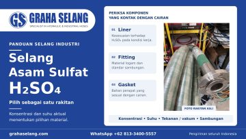 Selang Asam Sulfat untuk Transfer Industri: Panduan Memilih Selang dan Sambungan